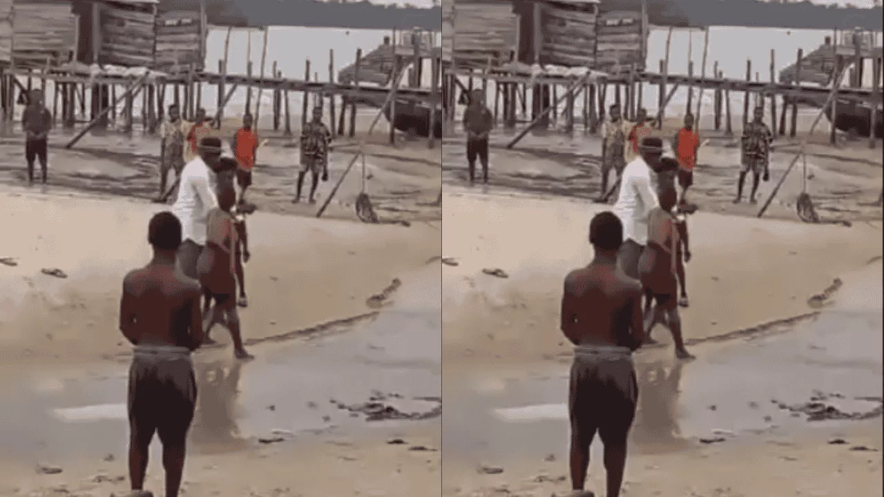 Main chick stabs sidechick during a confrontation