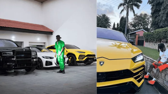Shatta Wales luxury cars