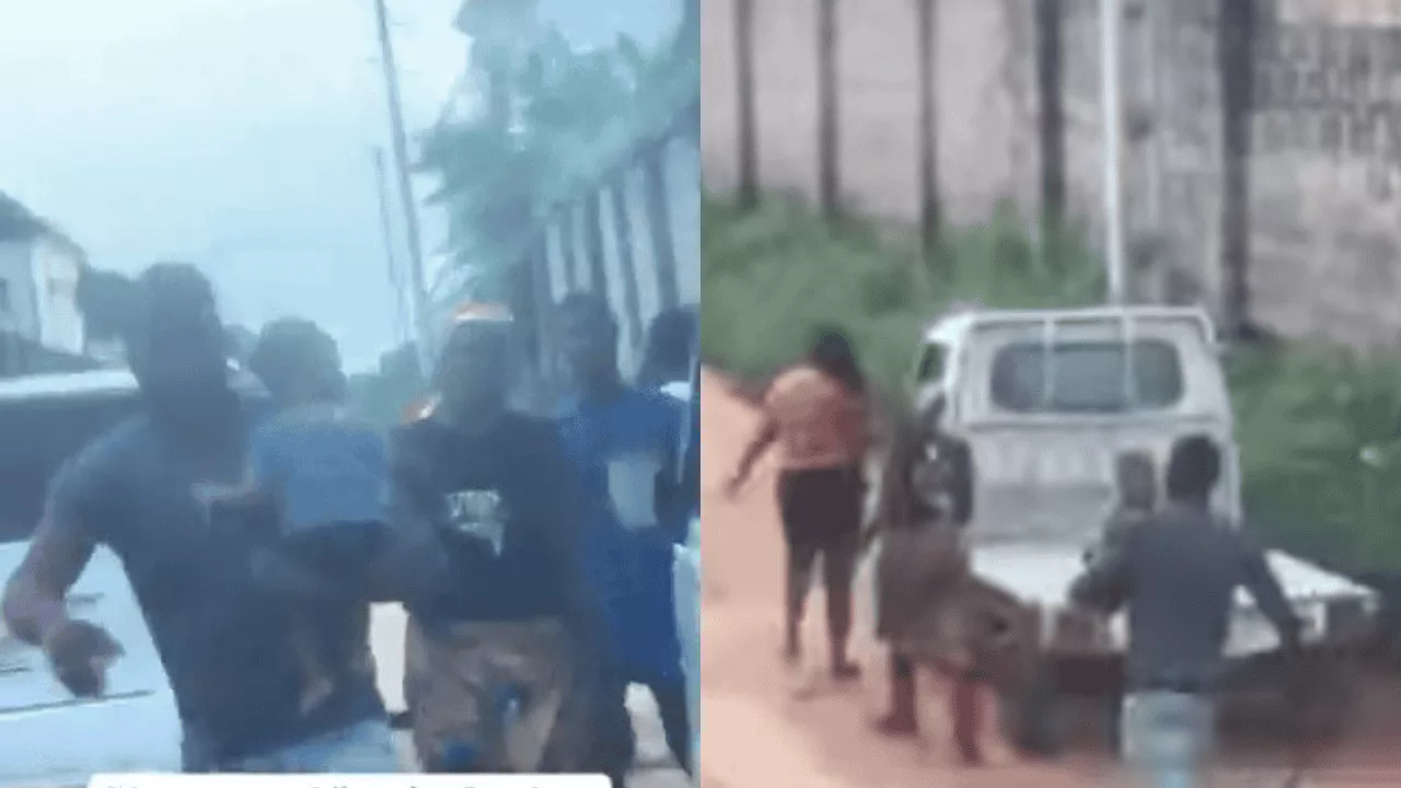 Community members beat husband back for flogging his wife