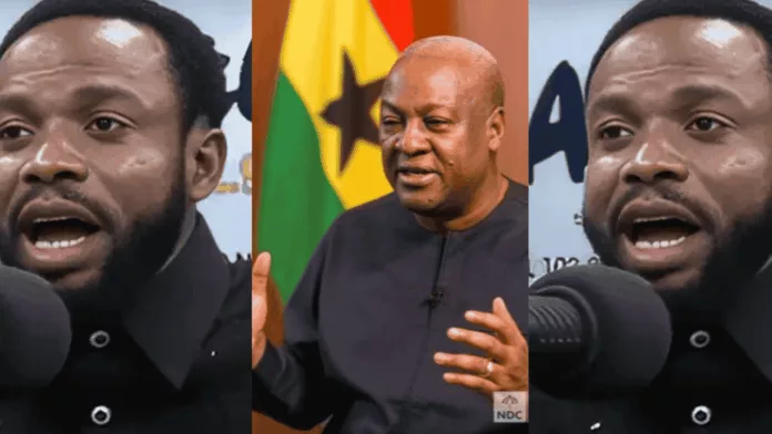 Prophet Rojah and John Mahama Prophet Rojah and John Mahama