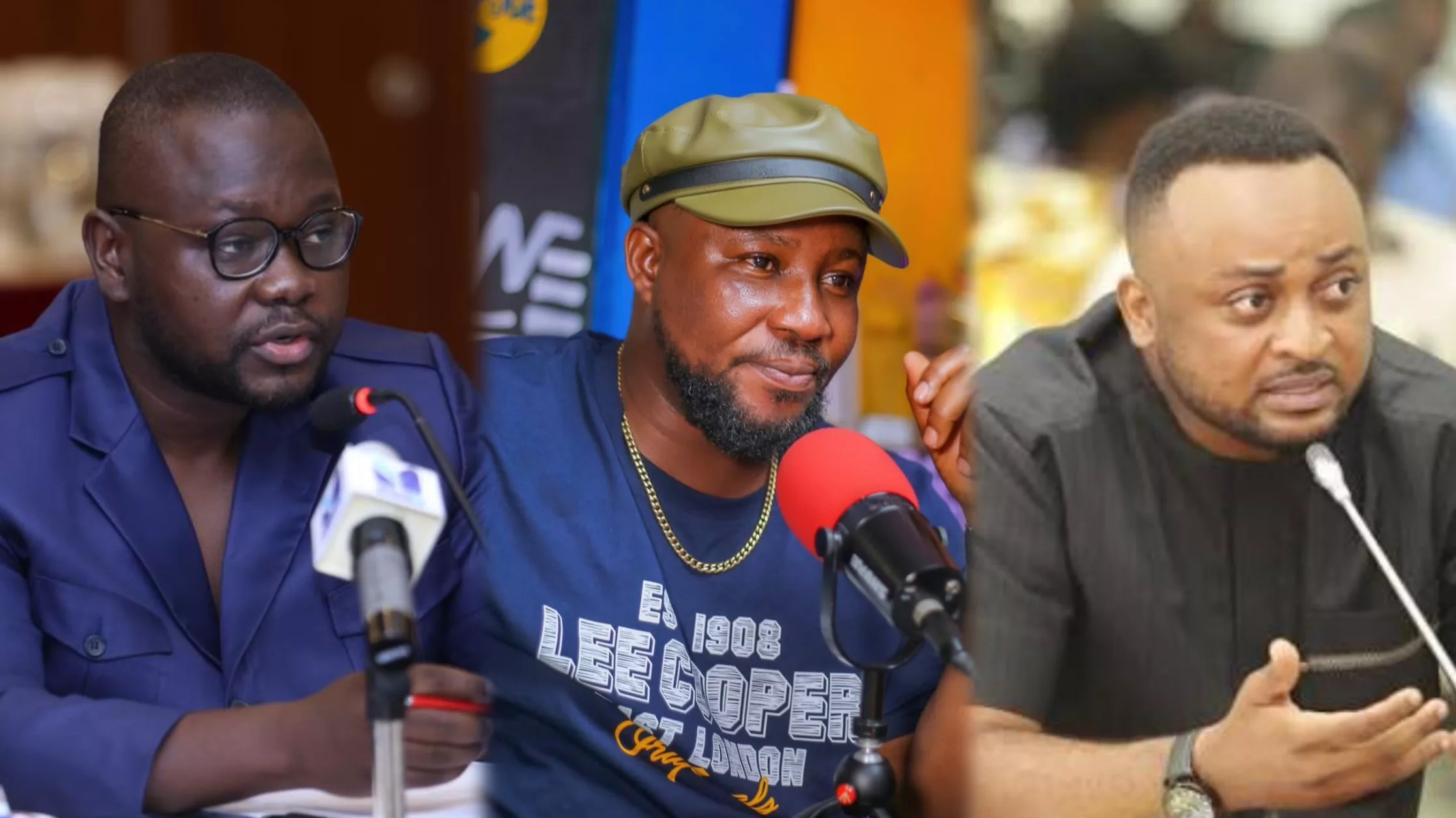 Shut Up!- Angry Rashad slaps sense into Asenso Boakye & Vicent Ekow