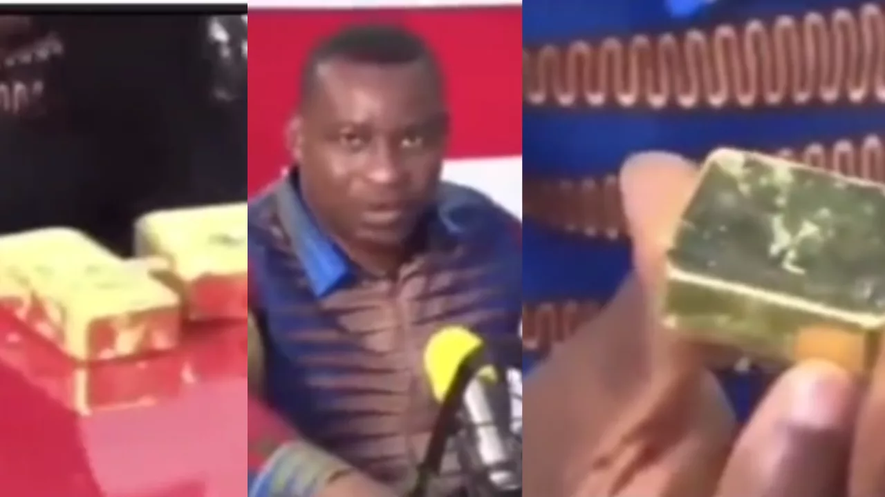 Video of Chairman Wontumi flaunting gold during an appearance on Wontumi Radio resurfaces