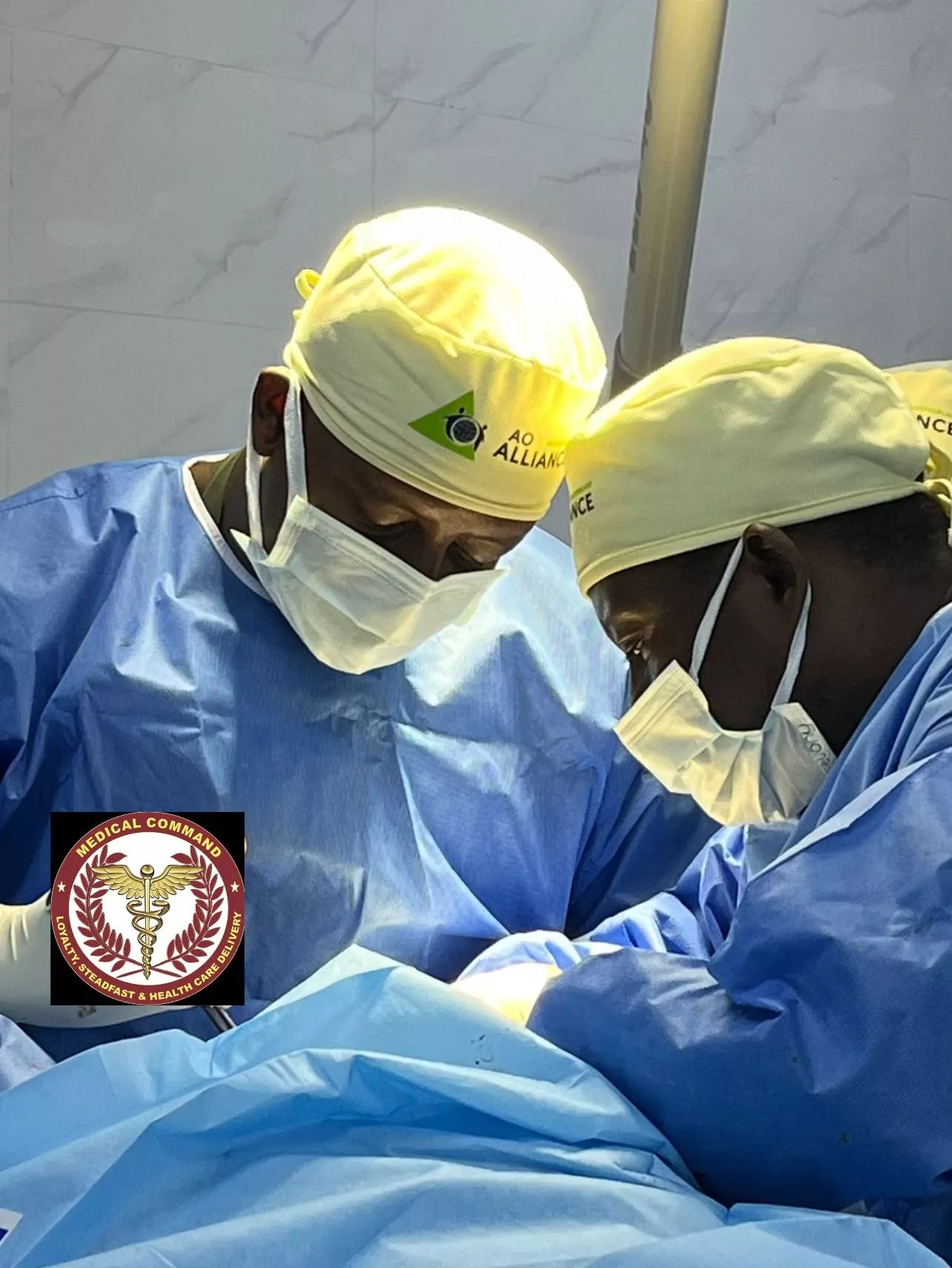 49545 Dr. Fidels Agyei Asante successfully performs first ever Latarjet-Bristow procedure in Sierra Leon Hospital