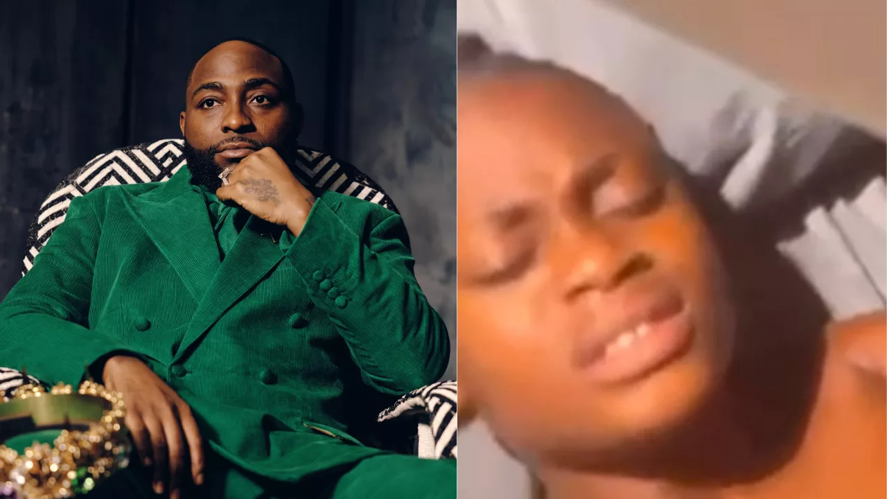Davido’s inappropriate video with South African lady trends